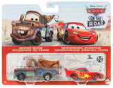 CARS3 SET 2 MASINUTE METALICE ROAD TRIP MATER SI ROAD TRIP FULGER MCQUEEN