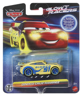 CARS GLOW RACERS MASINUTA METALICA DINOCO CRUZ RAMIREZ 1:55