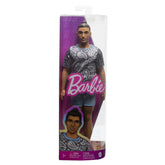 BARBIE PAPUSA BAIAT FASHIONISTAS SATEN CU TRICOU