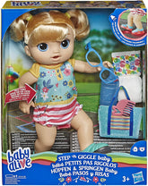 BEBELUS BLOND BABY ALIVE PASESTE SI PANTOFII VOR LUMINA