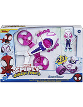 SPIDEY PRIETENII EXTRAORDINARI SET VEHICUL SI FIGURINA GHOST SPIDER