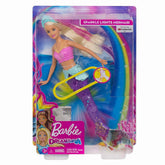 PAPUSA BARBIE SIRENA CU LUMINI SI SUNETE