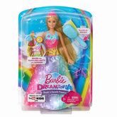 PAPUSA BARBIE CU PERIE SI ROCHITA MULTICOLORA