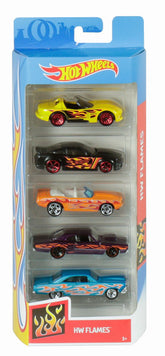SET 5 MASINI HOT WHEELS FLAMES