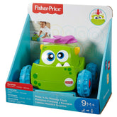 FISHER PRICE MASINUTA BEBE MONSTRULETUL VERDE PLIMBARET