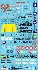 Macheta aeromodele Italeri Augusta Bell AB 212/UH-1N 1:48 ITA 2692