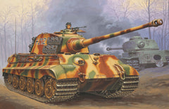 Vehicul militar de construit Revell Tiger II Ausf B 144 piese 03129