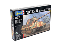 Vehicul militar de construit Revell Tiger II Ausf B 144 piese 03129