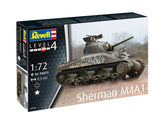 Macheta de asamblat Revell, Tanc Sherman M4A1 ; 03290