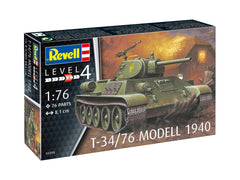 Vehicul Militar Revell T-34/76 Model 1940 Scara 1:76 Rev03294