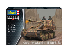 Vehicul Militar Revell Sd.Kfz. 138 Marder Iii Ausf. M Scara 1:72 Rev03316