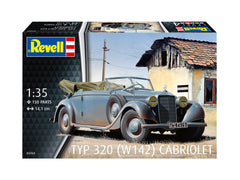 Automacheta Typ 320 (W142) Cabriolet, scara 1:35 (nivel 4), cu 150 piese, Revell 03354