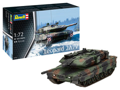 Macheta militara Leopard 2A7V, scara 1:72 (nivel 4) cu 189 piese, Revell 03355