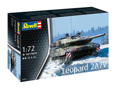 Macheta militara Leopard 2A7V, scara 1:72 (nivel 4) cu 189 piese, Revell 03355