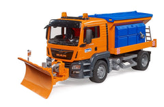 Distribuitor MAN TGS cu lama frontala - Bruder 3785