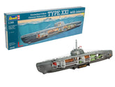 Revell Vapor German Submarine Type Xxi With Interior Rev05078
