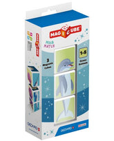 Cuburi magnetice Geomag - Animalele oceanului, 3 piese