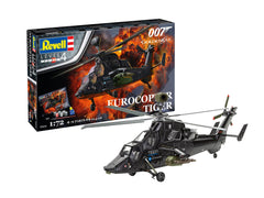 Revell Set Cadou James Bond Eurocopter Tiger Scara 1:72 Rev05654