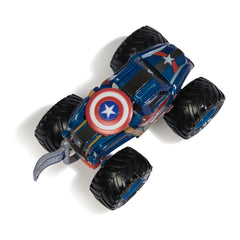 Monster Jam Camionul Gigant Marvel Monster Truck Scara 1/64 Captain America Spm 6069960-20148217
