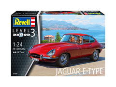 Macheta de asamblat Revell masina Jaguar E-Type (Coupé) 07668