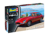 Macheta de asamblat Revell masina Jaguar E-Type (Coupé) 07668
