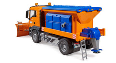 Distribuitor MAN TGS cu lama frontala - Bruder 3785