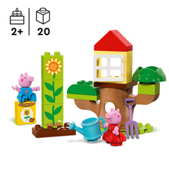 LEGO® DUPLO® - Gradina si casa din copac a Purcelusei Peppa 10431, 20 piese