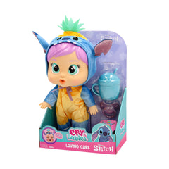 Papusa Cry Babies Loving Care Disney Stitch 927377