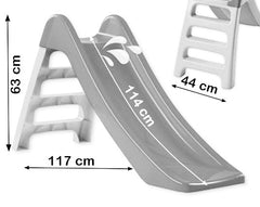 Tobogan pentru copii Dohany 114 cm, Aqua, DO428AQUA