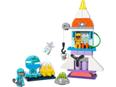 LEGO® DUPLO® - Aventura cu naveta spatiala 3 IN 1 10422, 58 piese