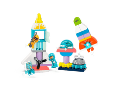 LEGO® DUPLO® - Aventura cu naveta spatiala 3 IN 1 10422, 58 piese
