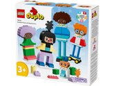 LEGO® DUPLO® - Oameni construibili cu emotii mari 10423, 71 piese