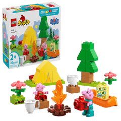 LEGO® DUPLO - Peppa Pig - Excursie cu cortul 10452, 32 piese