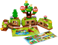 Set de constructie LEGO® DUPLO® Padurea descoperirilor cu animale salbatice 10480, Jucarii pentru Copii de 3+ ani, Jucarii pentru Baieti si Fete, Jocuri Educative