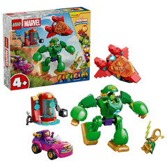 LEGO® Disney Junior - Marvel Loki vs Echipa lui Iron Man 11211, 204 piese