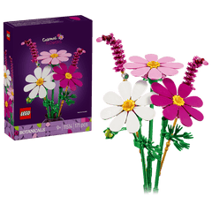 Set de constructie LEGO® Botanicals Fluturasi 11514, Flori Artificiale, Idee de Cadou pentru Fete si Baieti, Jocuri de Constructie Creativa, 171 piese