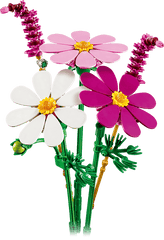 Set de constructie LEGO® Botanicals Fluturasi 11514, Flori Artificiale, Idee de Cadou pentru Fete si Baieti, Jocuri de Constructie Creativa, 171 piese