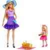 Mattel Papusa Barbie Family & Friends - Barbie si Papusa Chelsea