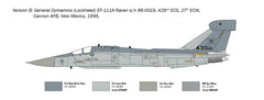 MACHETA ITALERI AVION EF-111A RAVEN SCARA 1:72 IT1235S