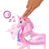 Mattel Jucărie interactivă Barbie - Unicorn, cu lumini și sunete