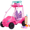 Mattel Set de joaca Barbie Mysteries - Beach Detectives, Masinuta Buggy