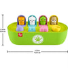 Mattel Joc bebelusi Fisher-Price: Ascunselea cu animale