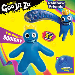 Goj08268-08270 Figurine Goo Jit Zu Rainbow Friends 10.5 Cm Albastru