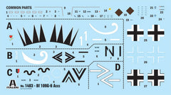 Macheta Italeri Avion Bf 10 It1483S