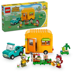 LEGO® Animal Crossing™ – Caravana și magazinul de grădinărit al lui Leif