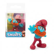 Figurine Strumfii Papa Stumf Cu Barba Roscata Gppuf16000