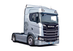 Macheta automodel de construit Camion si remorca Scania S770 Norm. Roof Grey Cab Scara 1:24 Italeri 3971
