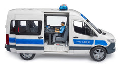 Masina de politie Bruder - Sprinter Mercedes Benz, cu politist, 1:16 02683