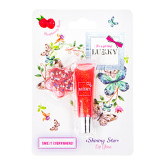 Lukky Gloss Pentru Buze Cu Glitter Coral Lkyt18883/84/85-T18885
