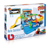 Macheta Bburago 1:43 Street Fire-Autoservice Playset Incl. 1 Masina Bb30039